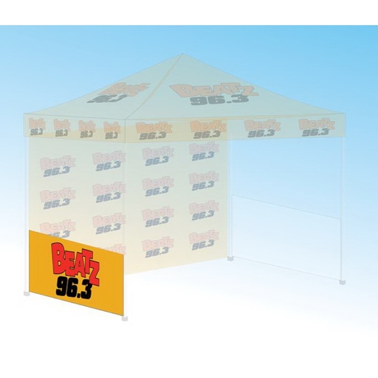 10 Foot Polyester Tent Side Skirt Half Wall 2 Color Print 1