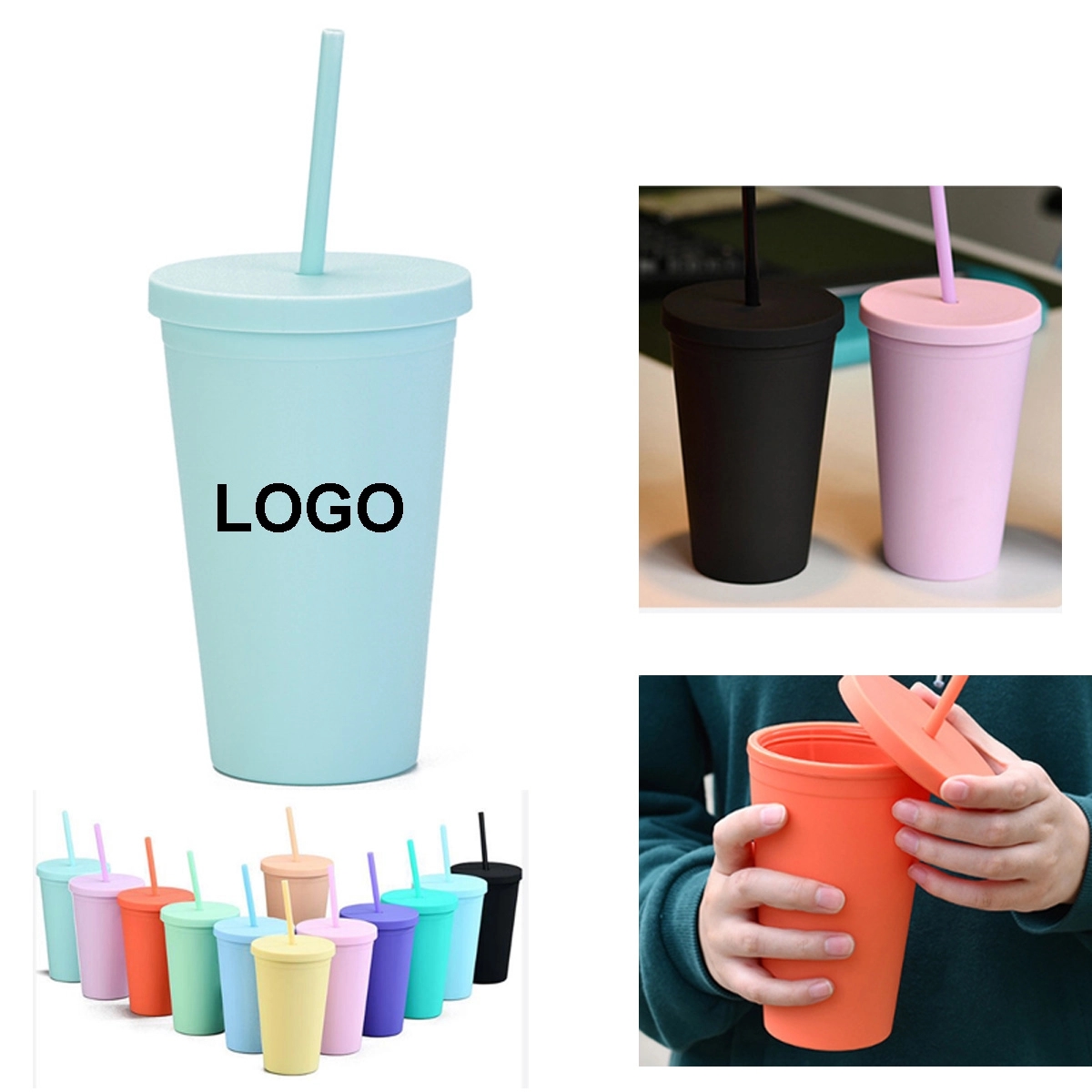 16 OZ Coffee Cup in Candy Color 2