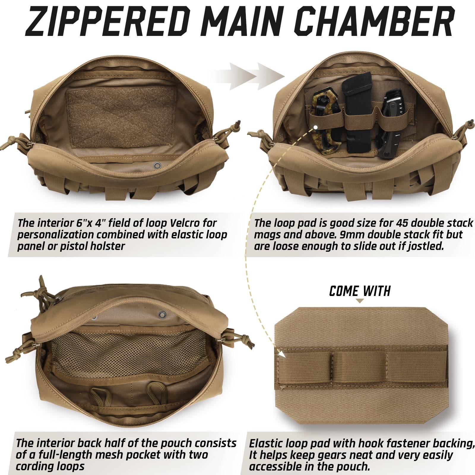 Multi PurposeTactical Bag Modular Pouches 4