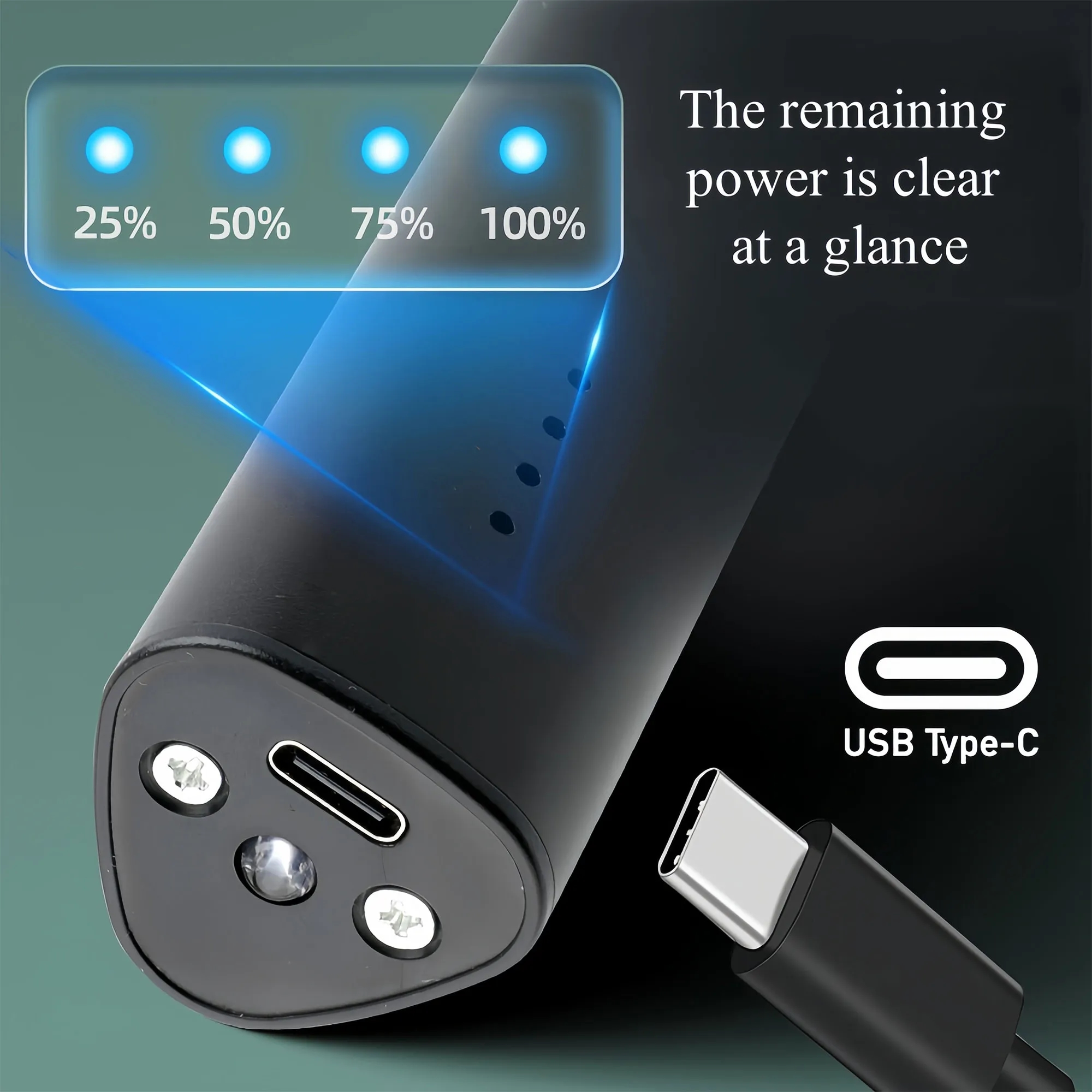 Premium Pulse Candle Lighter With Type-C Fast Charging 1