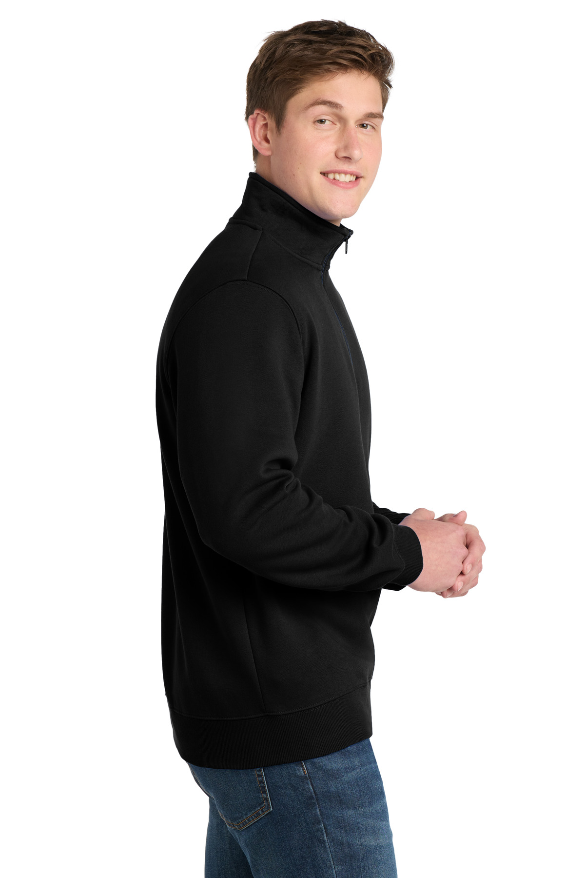 Sport-Tek 1/4-Zip Sweatshirt. ST253, custom hoodie or sweatshirt with logo imprint 38