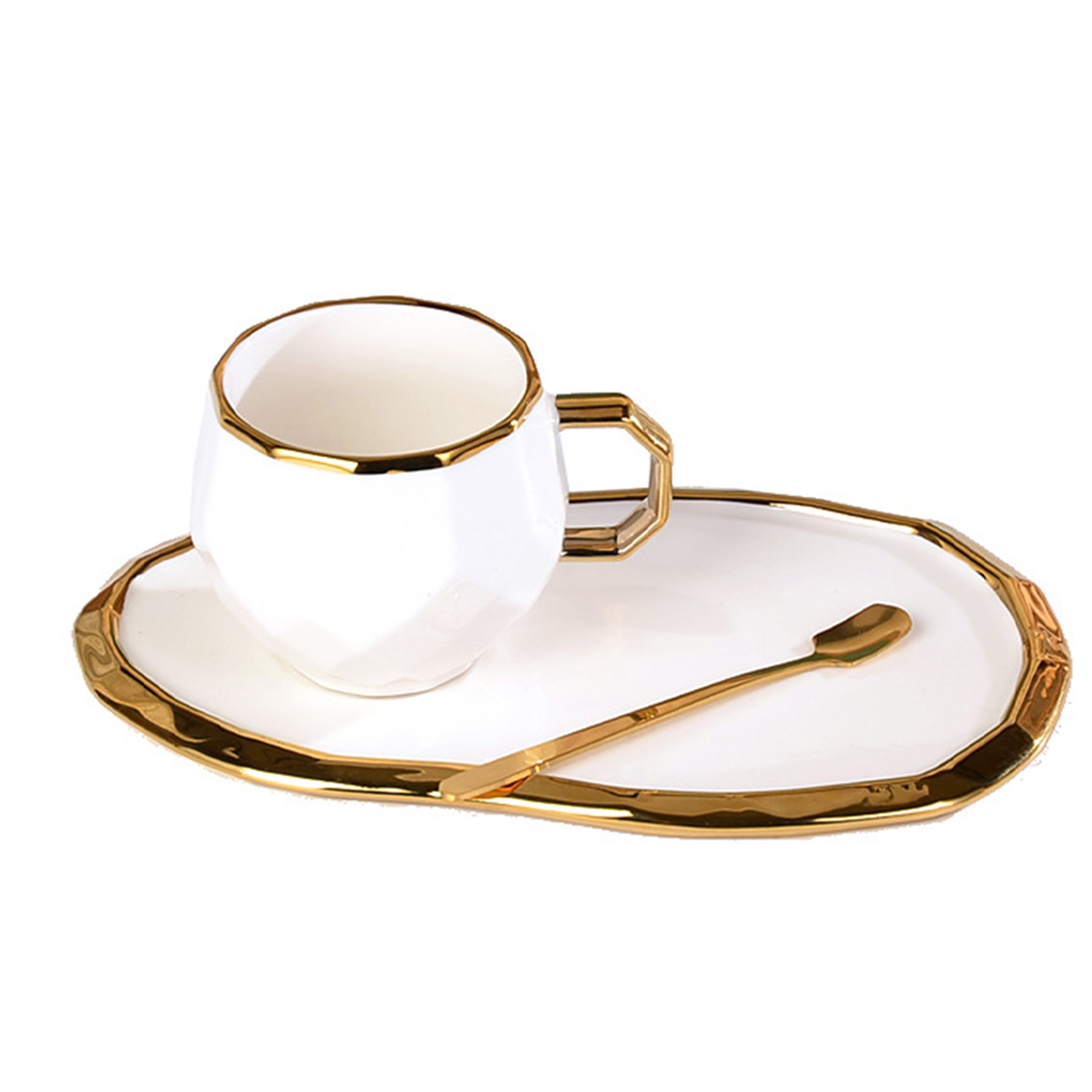 Ceramic European Style Coffee Cup Set 7