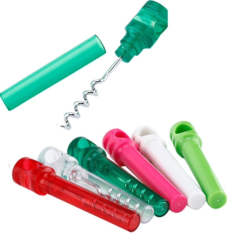 Round Wine Cork Screw Opener 2