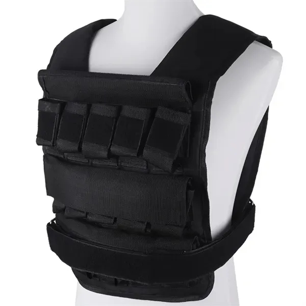 Adjustable Weighted Vest - Breathable with Concealed Design 3