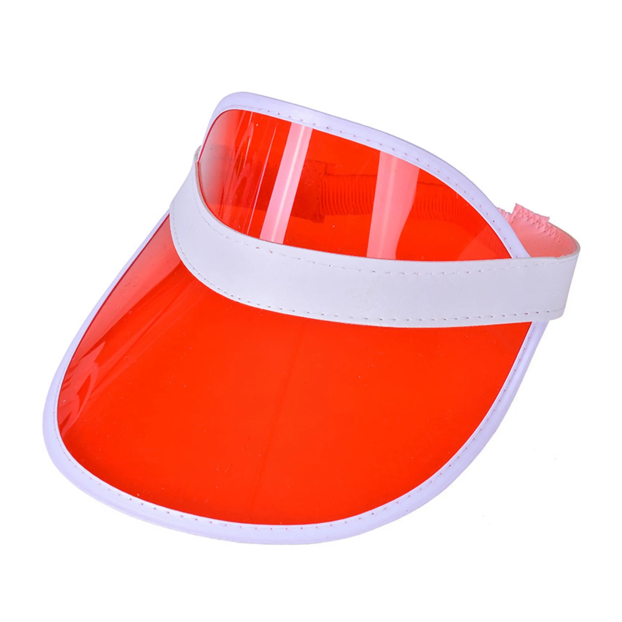 Unisex Sun Visors Plastic Clear Cap 5