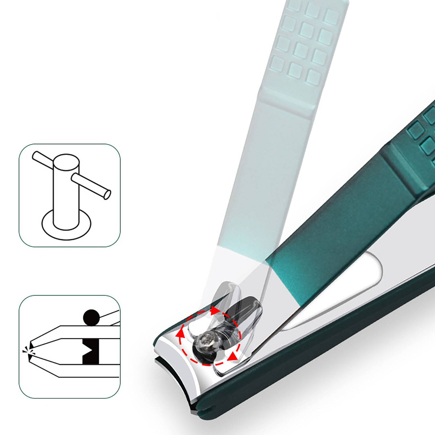 Portable Nose Hair Clipper & Nail Care Set 9