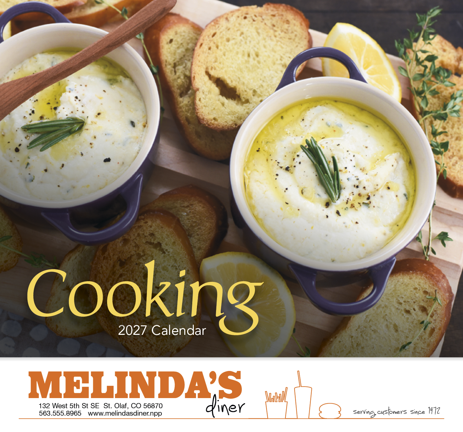 HotLine® Products Cooking Appointment Calendar - Stapled 40