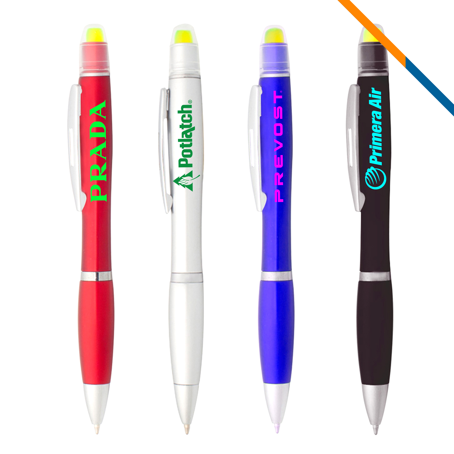 Tade 2in1 Highlighter Ballpoint Pen 7