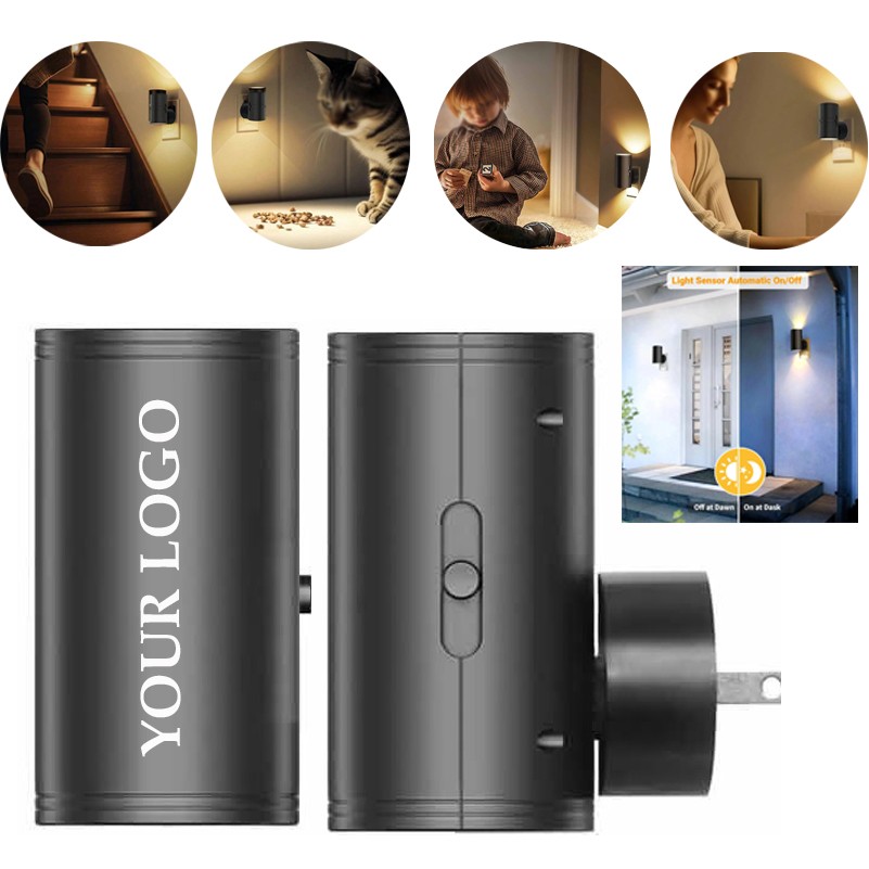 Nightlight Dimmable Lighting Plug in Night Light for Bedroom 4