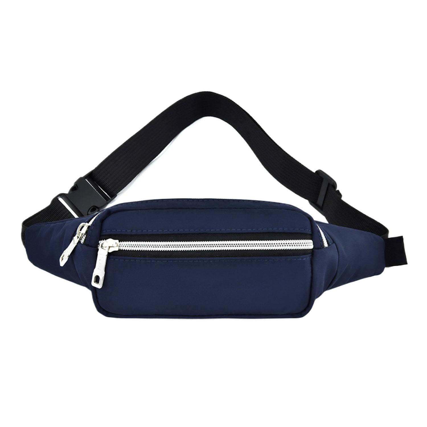 Waterproof Oxford Cloth Zipper Waist Pack Casual Style 8
