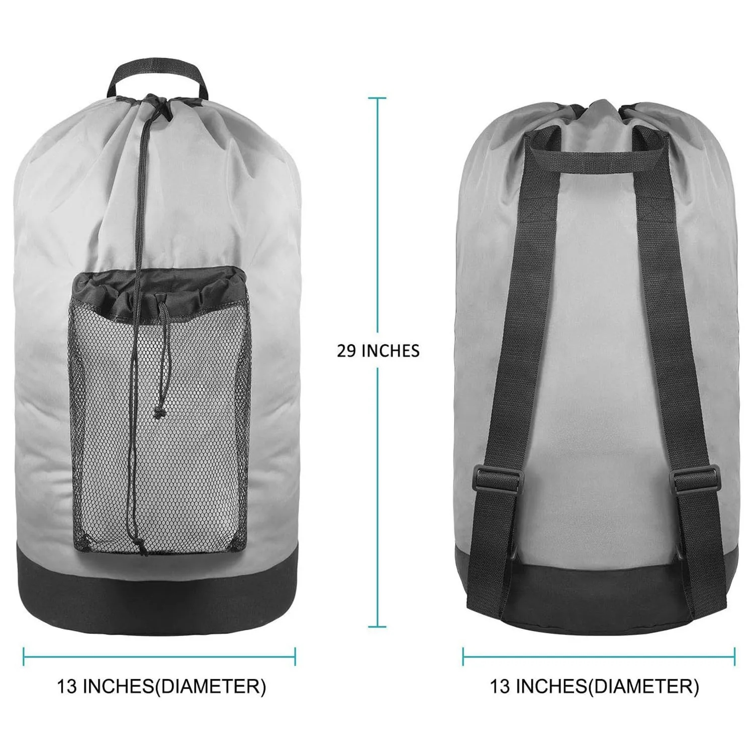 Laundry Bag With Mesh Pouch 5