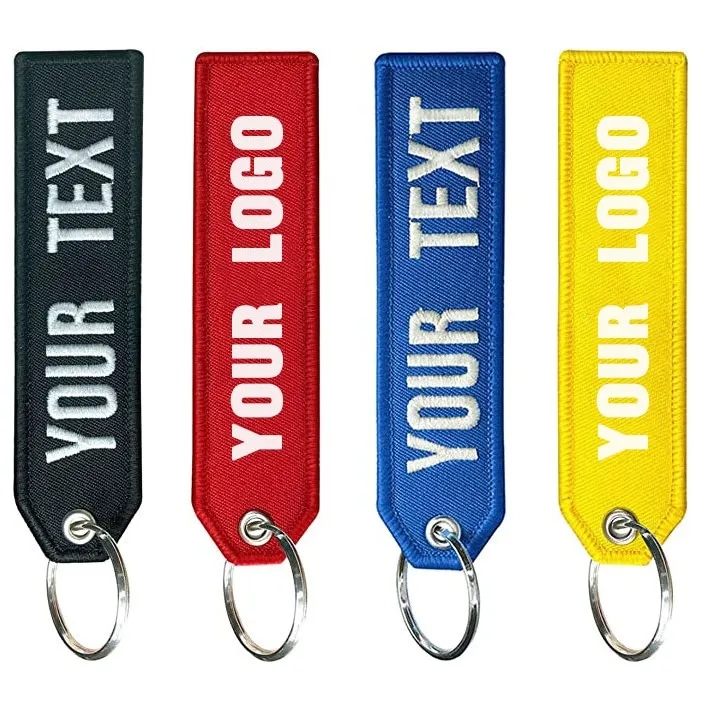 Embroidered Key Tag 4