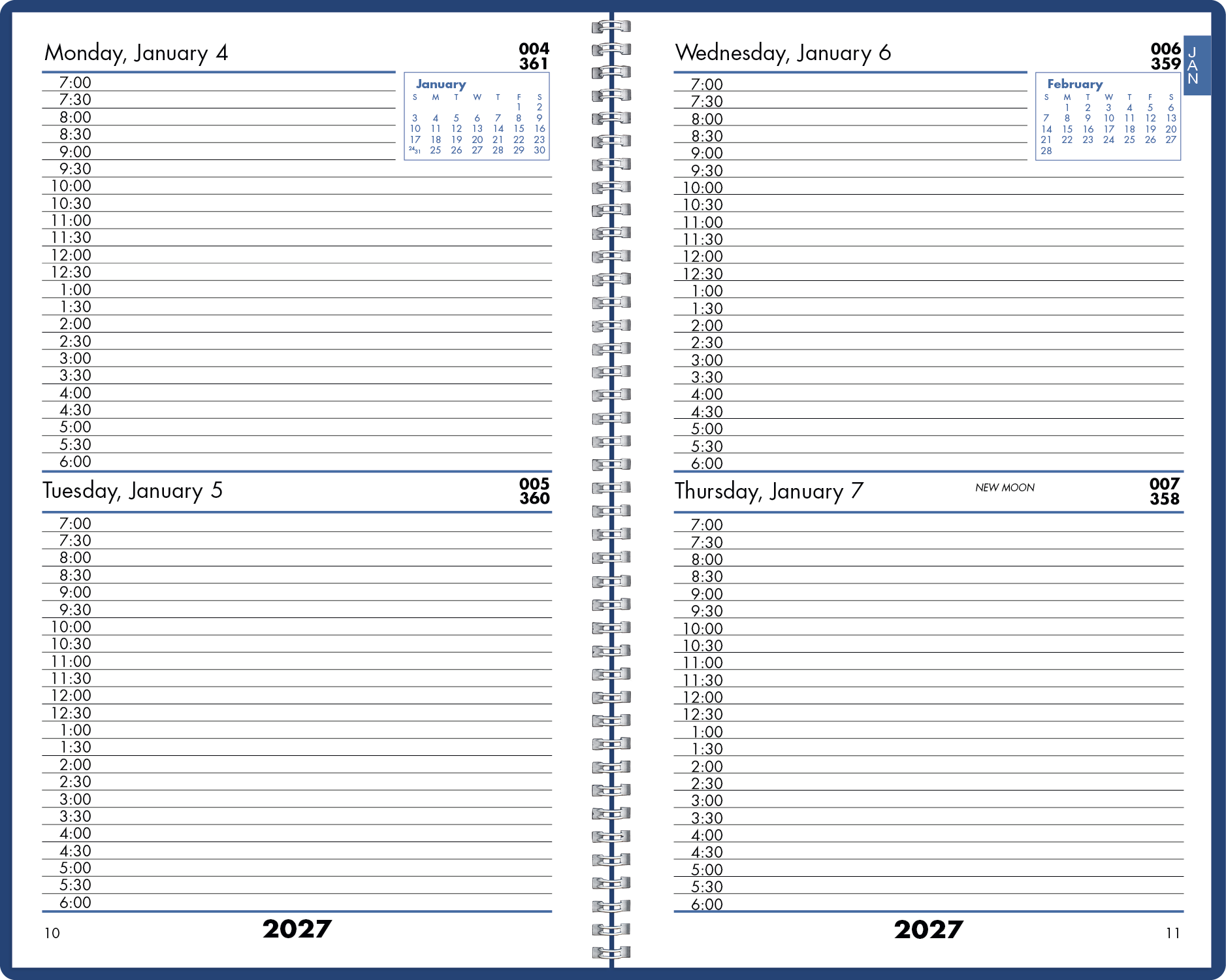 Triumph® Calendars Classic Time Manager 97