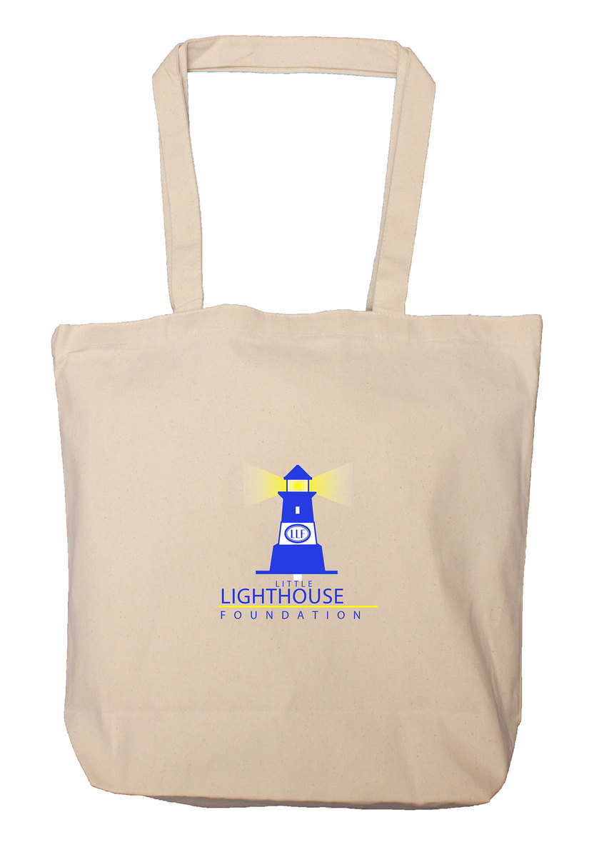 12 oz. Cotton Tote Bag - 18" x 16.5" x 5.5"