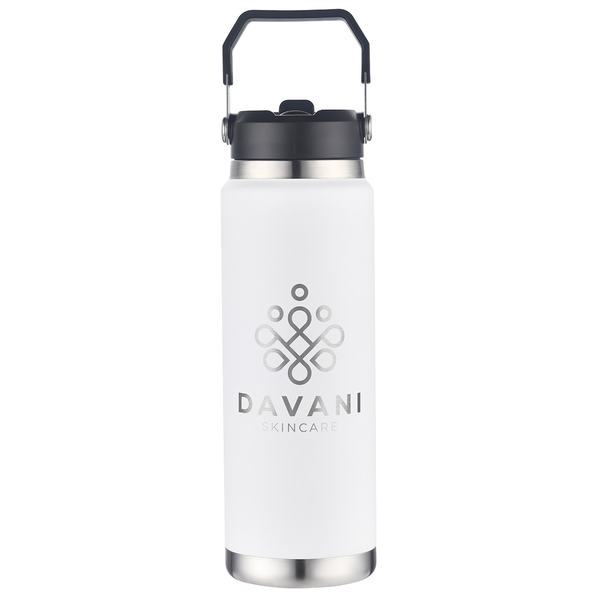 Senago 30 oz Vacuum Insulated Stainless Steel Bottle with Build-in Straw 24