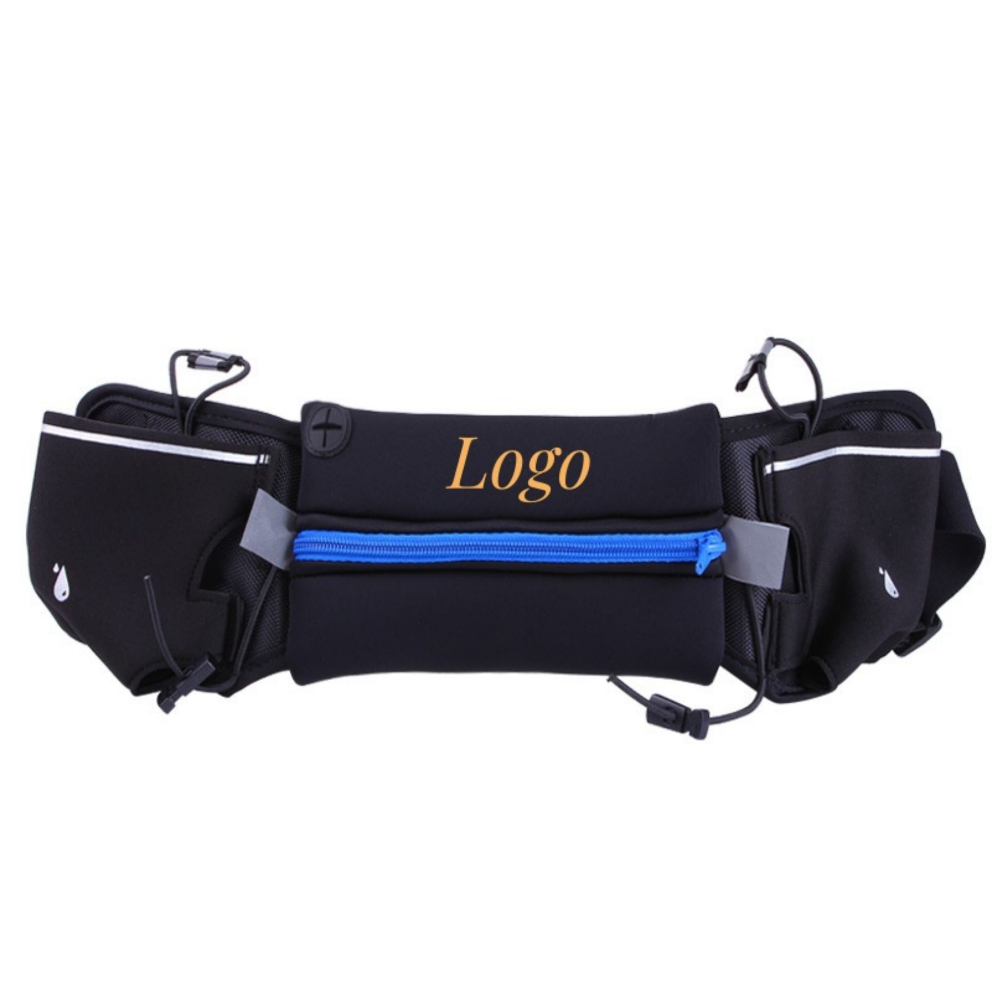 Running Belt Bag With 2 Water Bottle