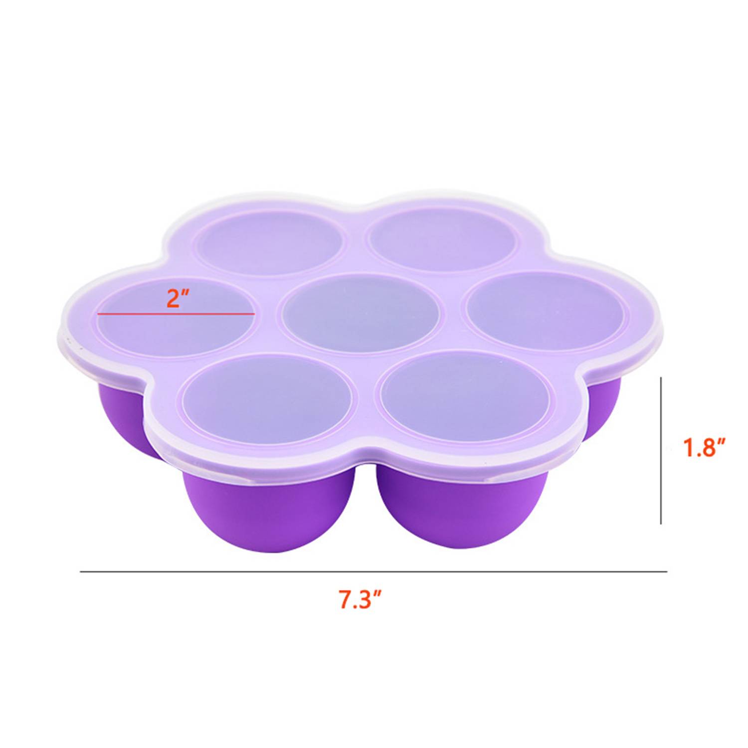 Silicone Ice Cube Tray 1