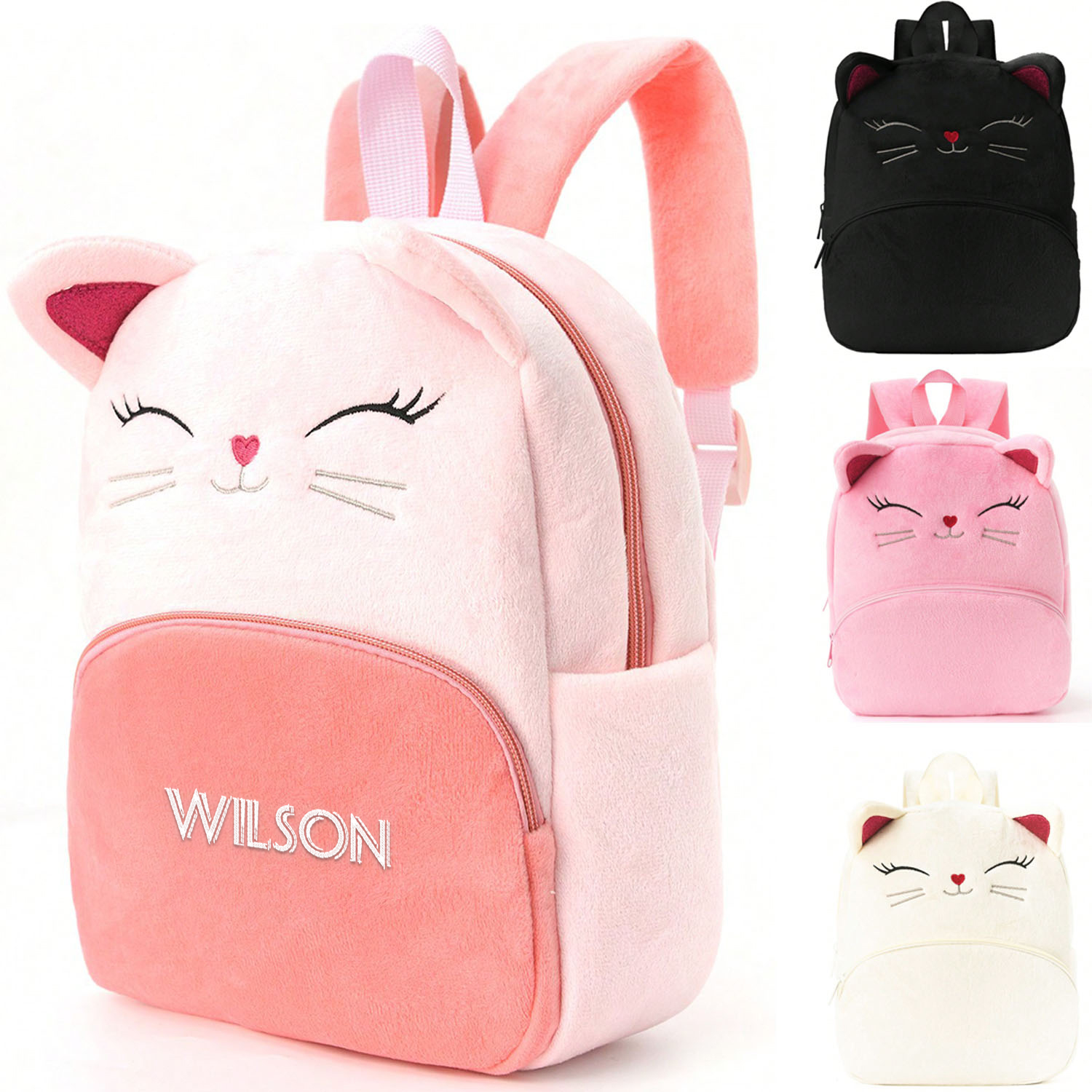Dacron cartoon multicolor animal backpack for kids 1