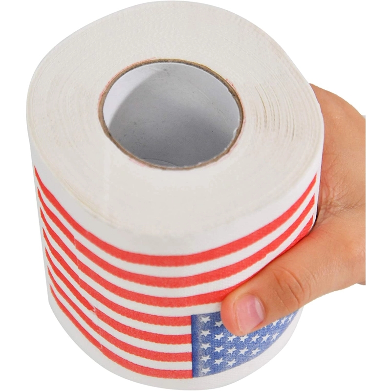 Custom American Flag-Themed Toilet Paper Roll 5