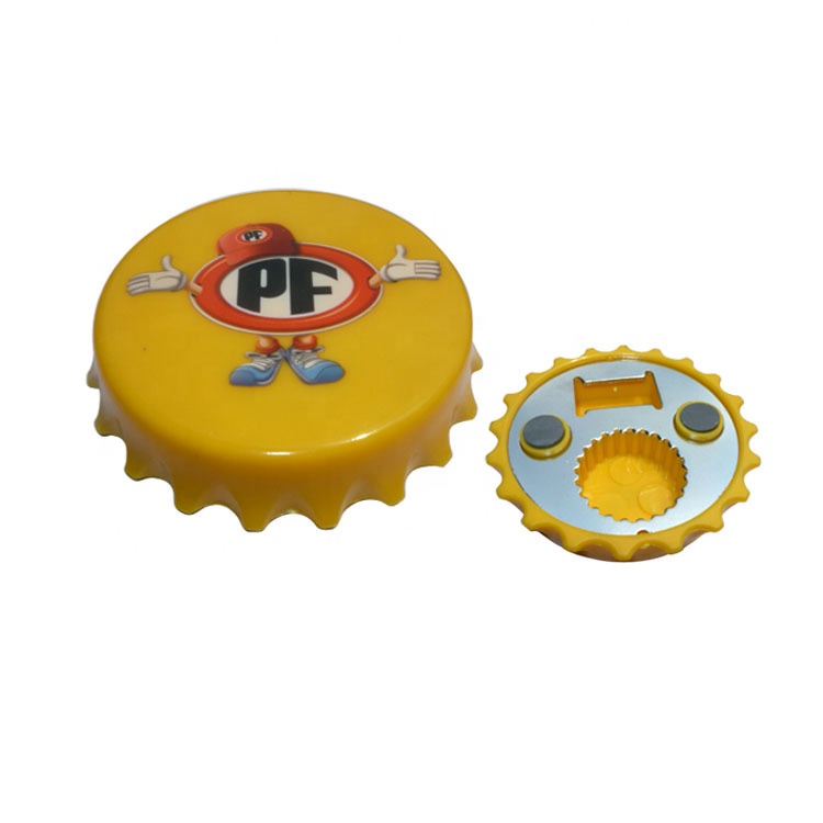 Beer Cap Shaped Magnetic Bottle Opener 4