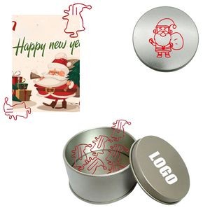 Christmas Sock Shaped Paper Clips with Tin Box 4