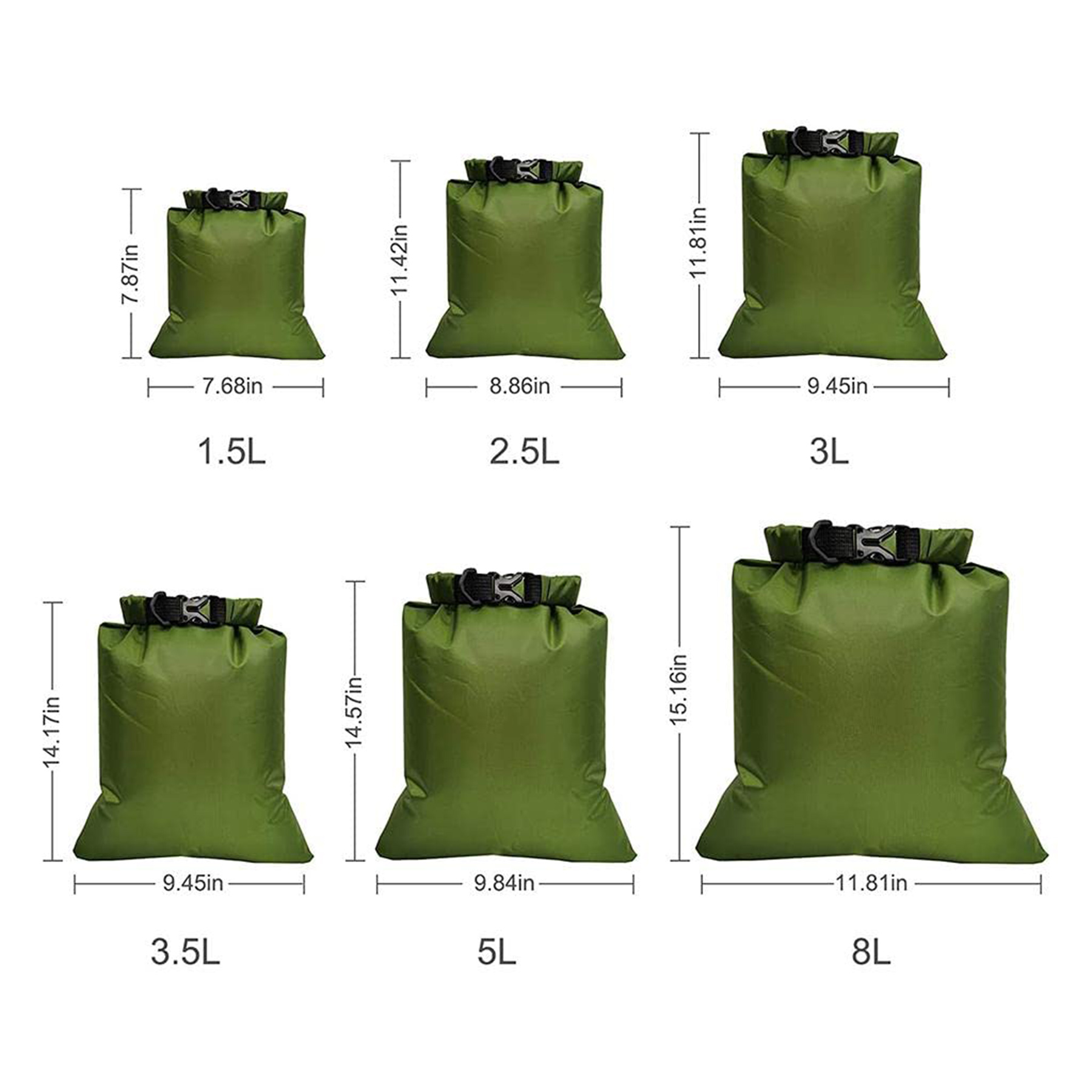 Waterproof, Dry Sacks 2