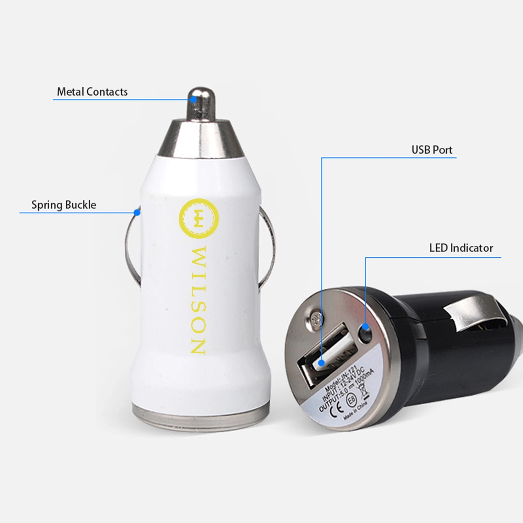 Single Port USB Car Charger 2