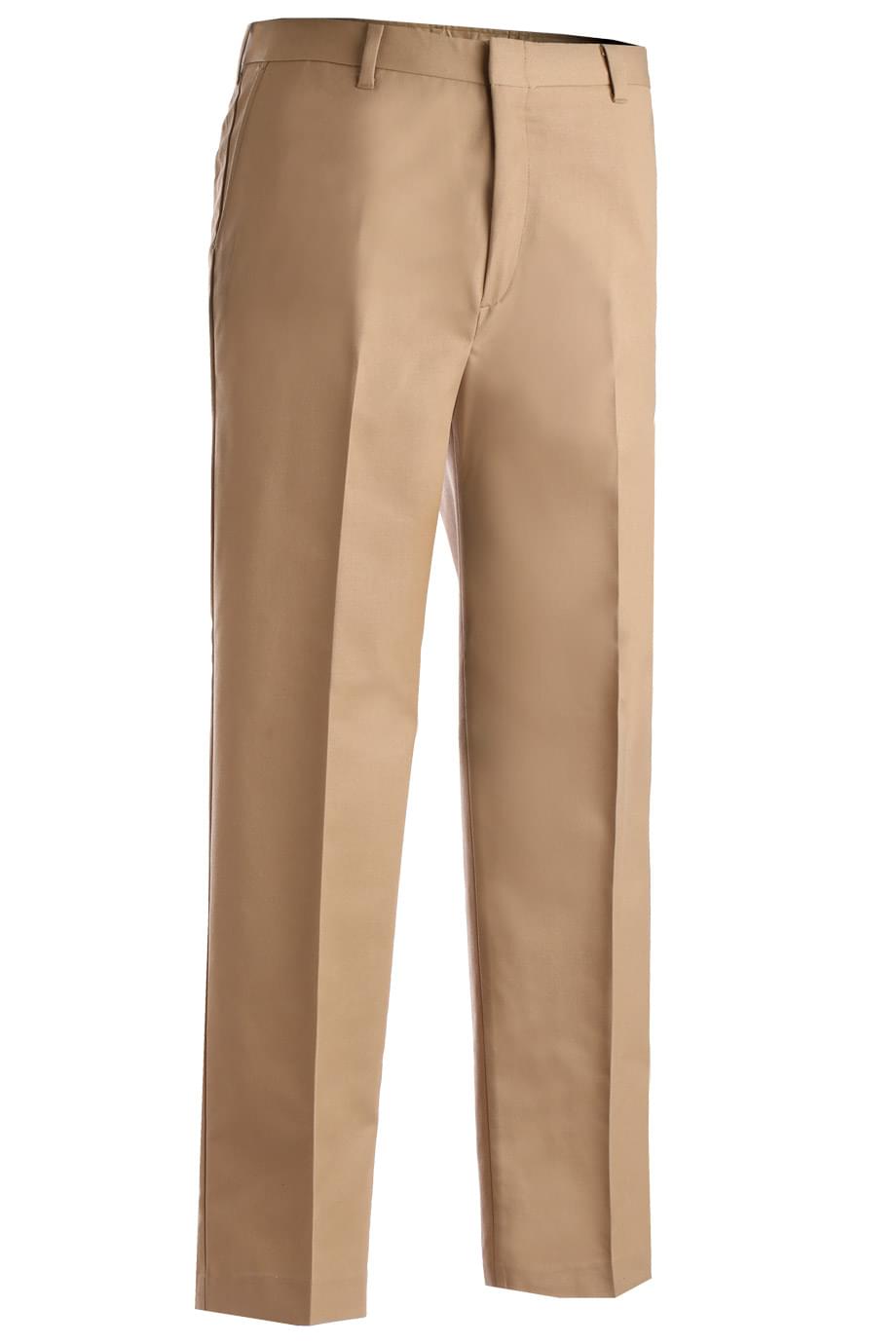 Mens Business Casual Flat Front Chino Pant 3