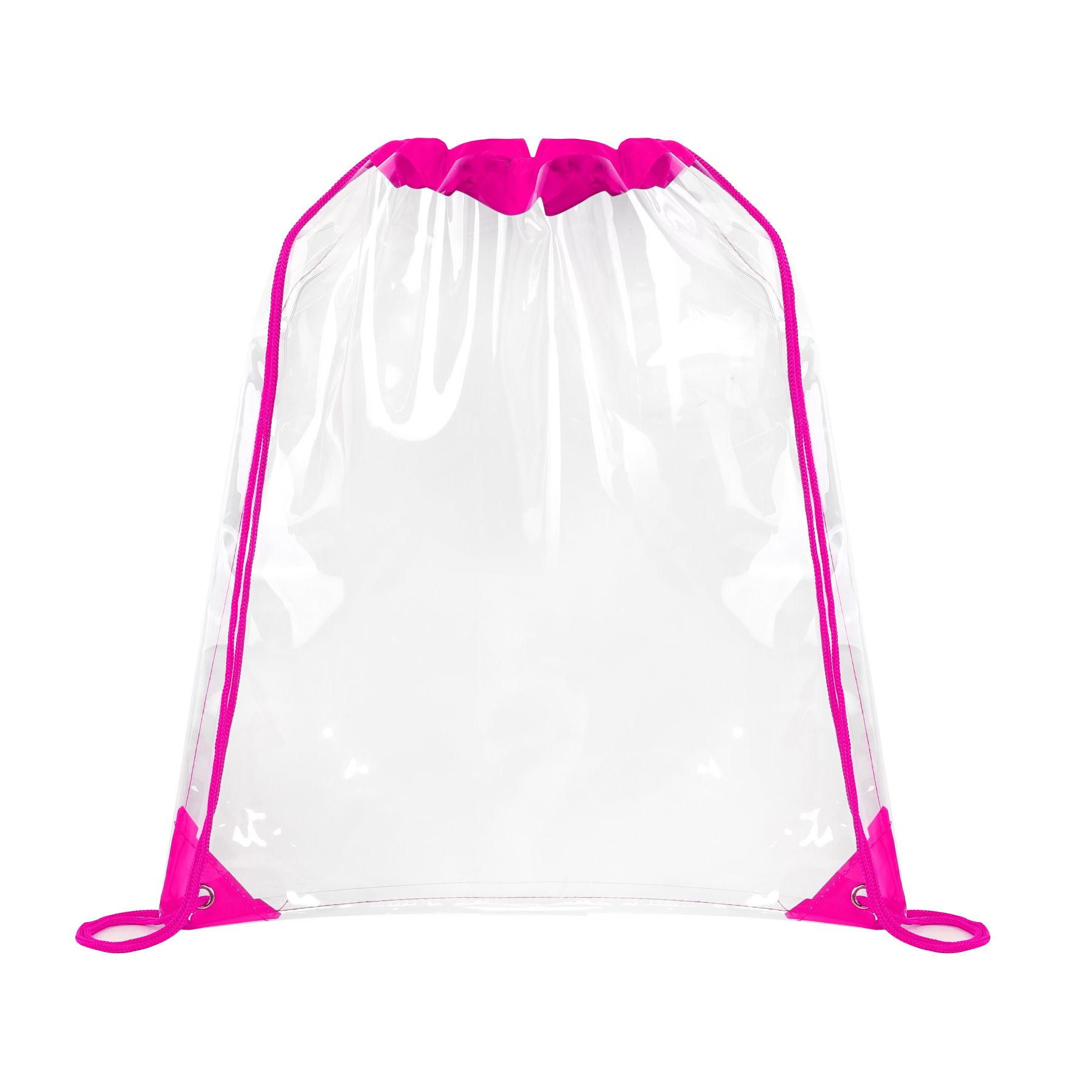 Large Clear Stadium Drawstring Backpack 19
