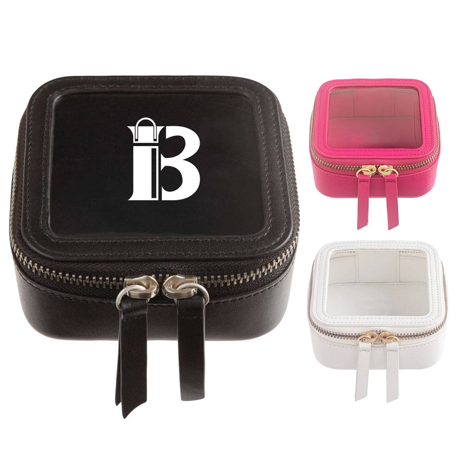 PU Leather Travel Makeup Bag – Portable & Spacious 5
