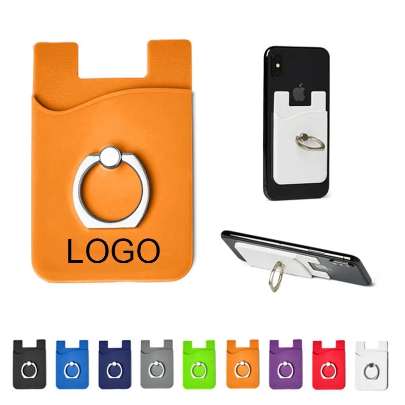 Silicone Phone Card Holder 4