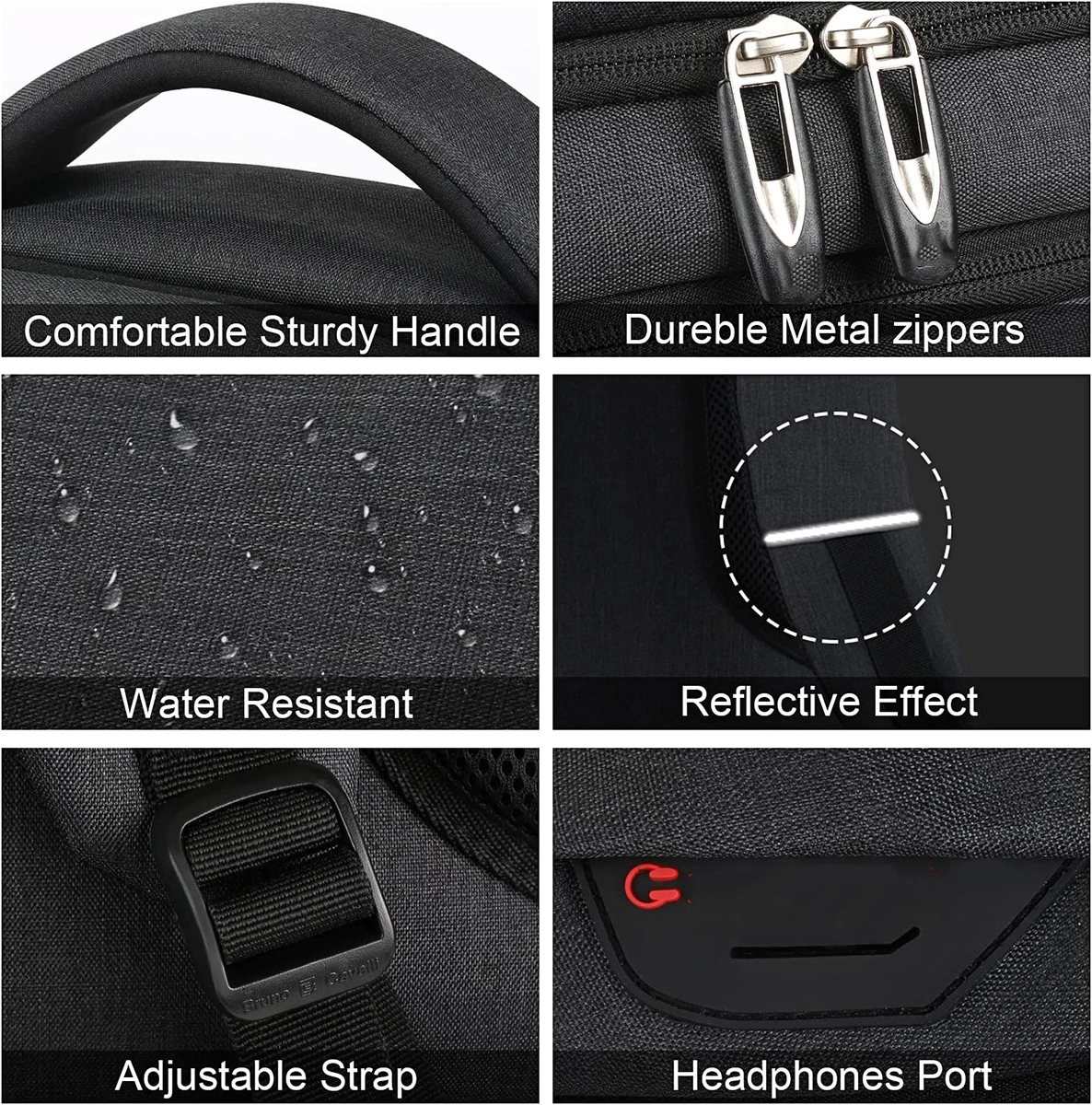 Business Travel Laptops Backpack With Usb Charging Port 7