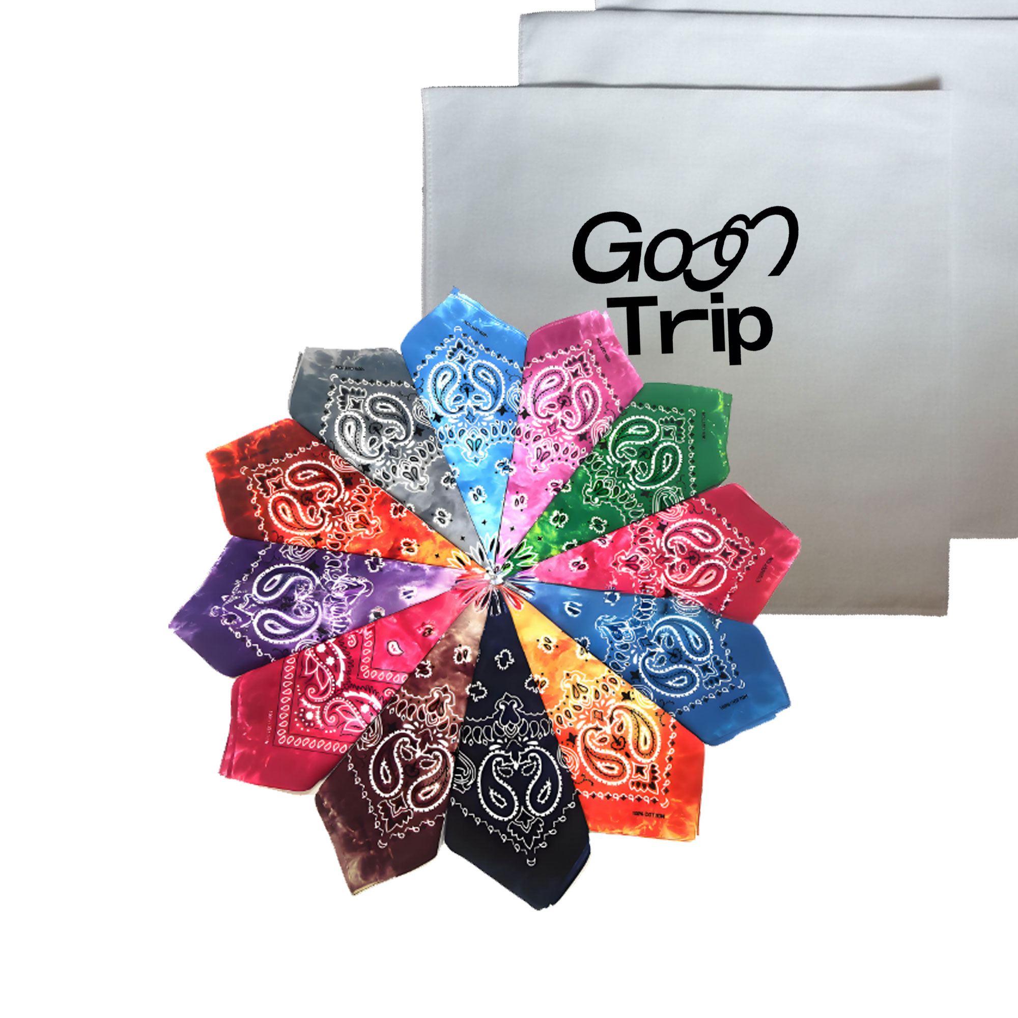 Colorful Customized Cotton Bandana 2