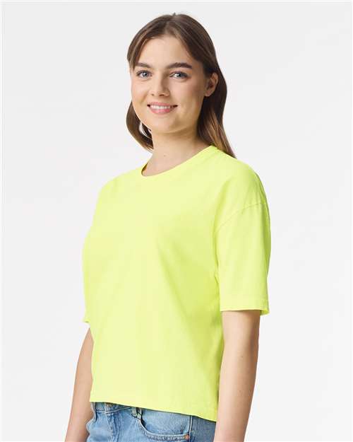 Women's Garment-Dyed Heavyweight Boxy T-Shirt - 3023CL 106