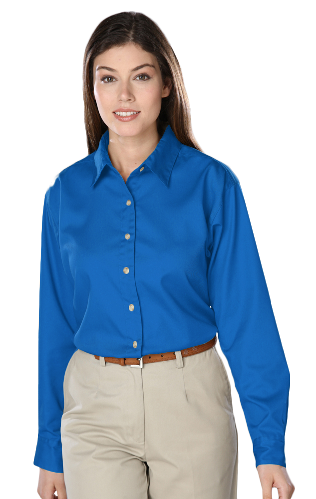 Ladies' Scotchgard Twill L/S Shirt 30