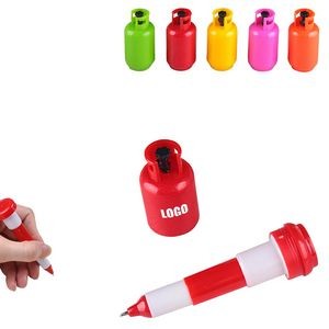 Sanitizer Shaped Pen With Keychain 16