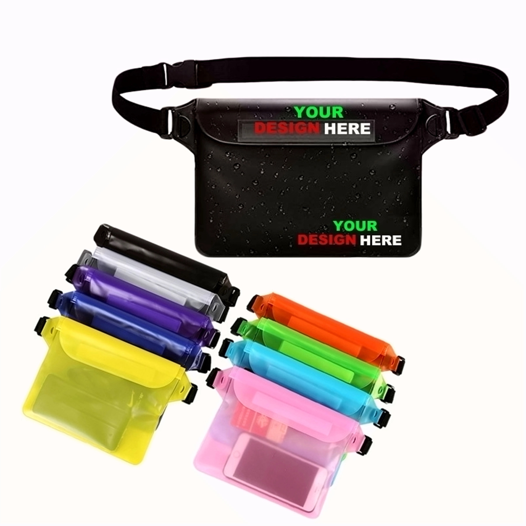 Waterproof Pouch With Waist Strap 2