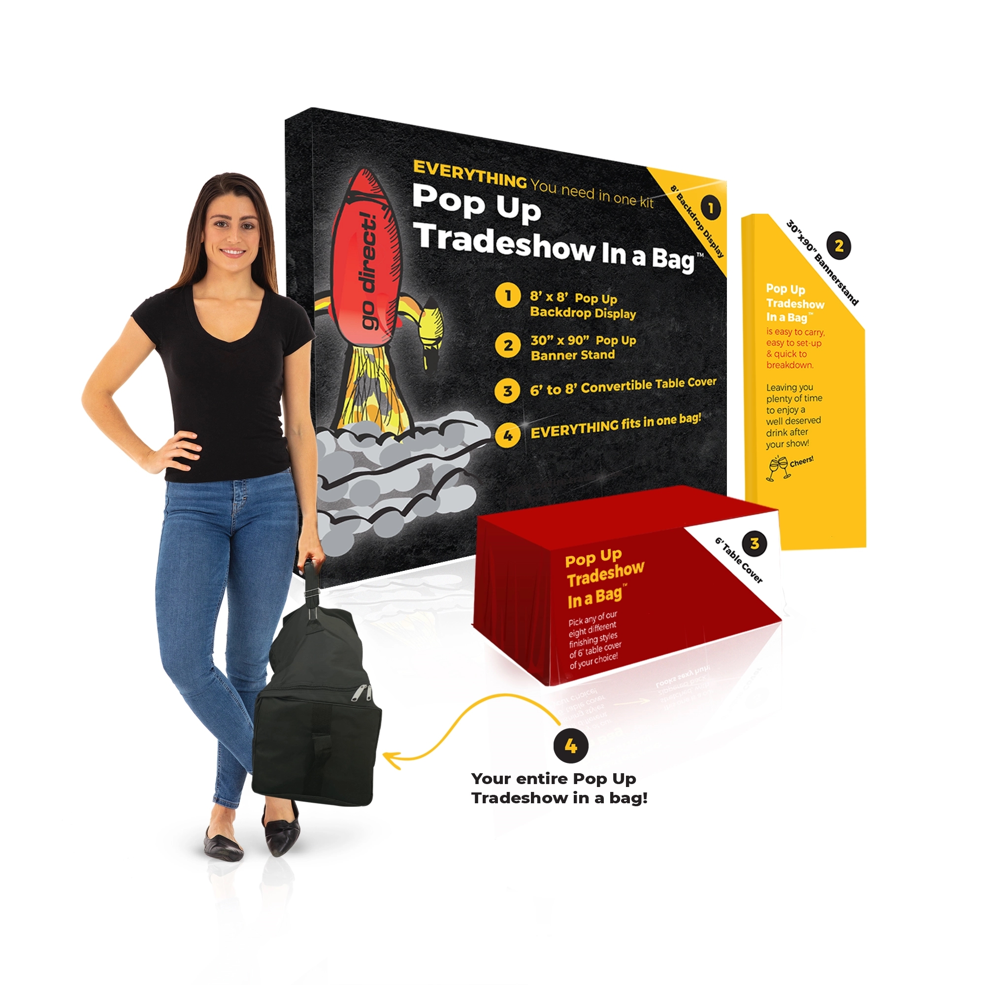 Pop Up Tradeshow in a Bag (TM) 2