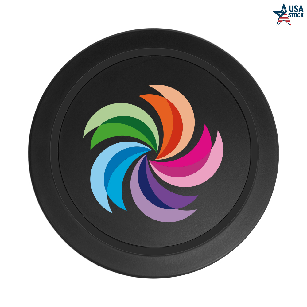 Qi Certified 10W Fast Wireless Charger With Non-Skid Ring Bumper 3