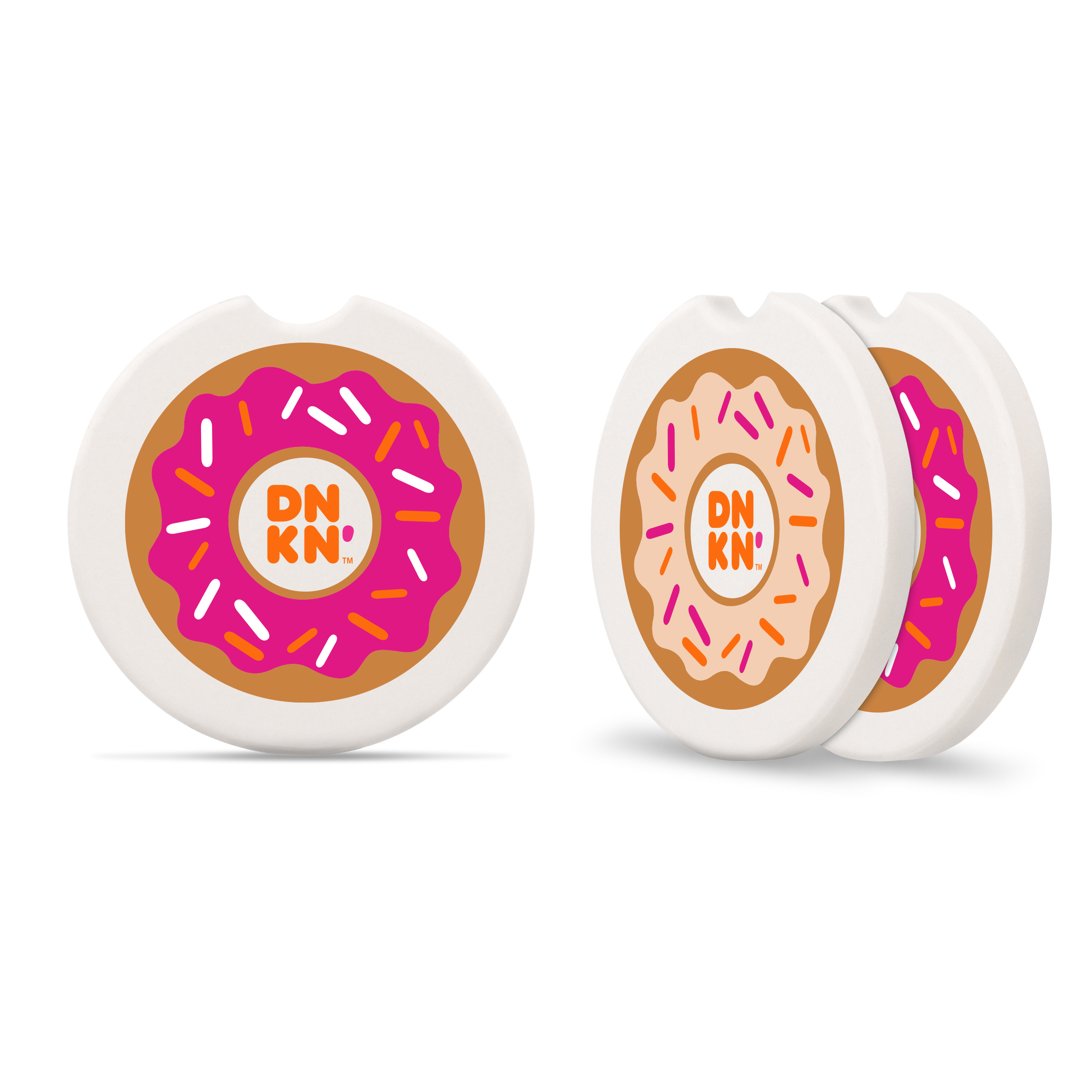 Absorbing Stone Car Coaster Set