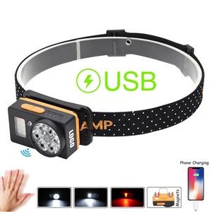Multi Functional LED Headlamp And Power Bank 3