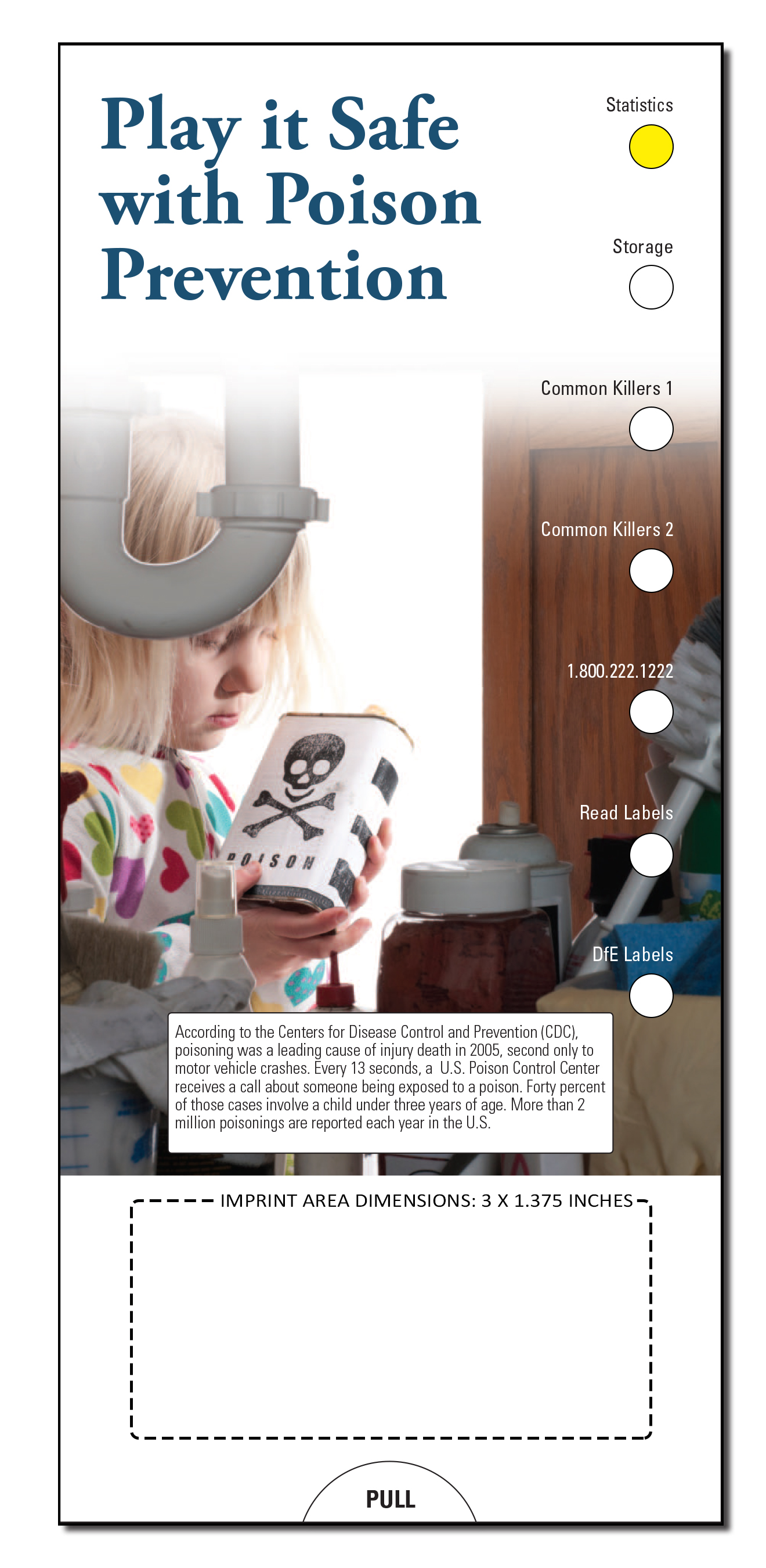 SLIDE CHART - Play It Safe With Poison Prevention Slide Chart 2