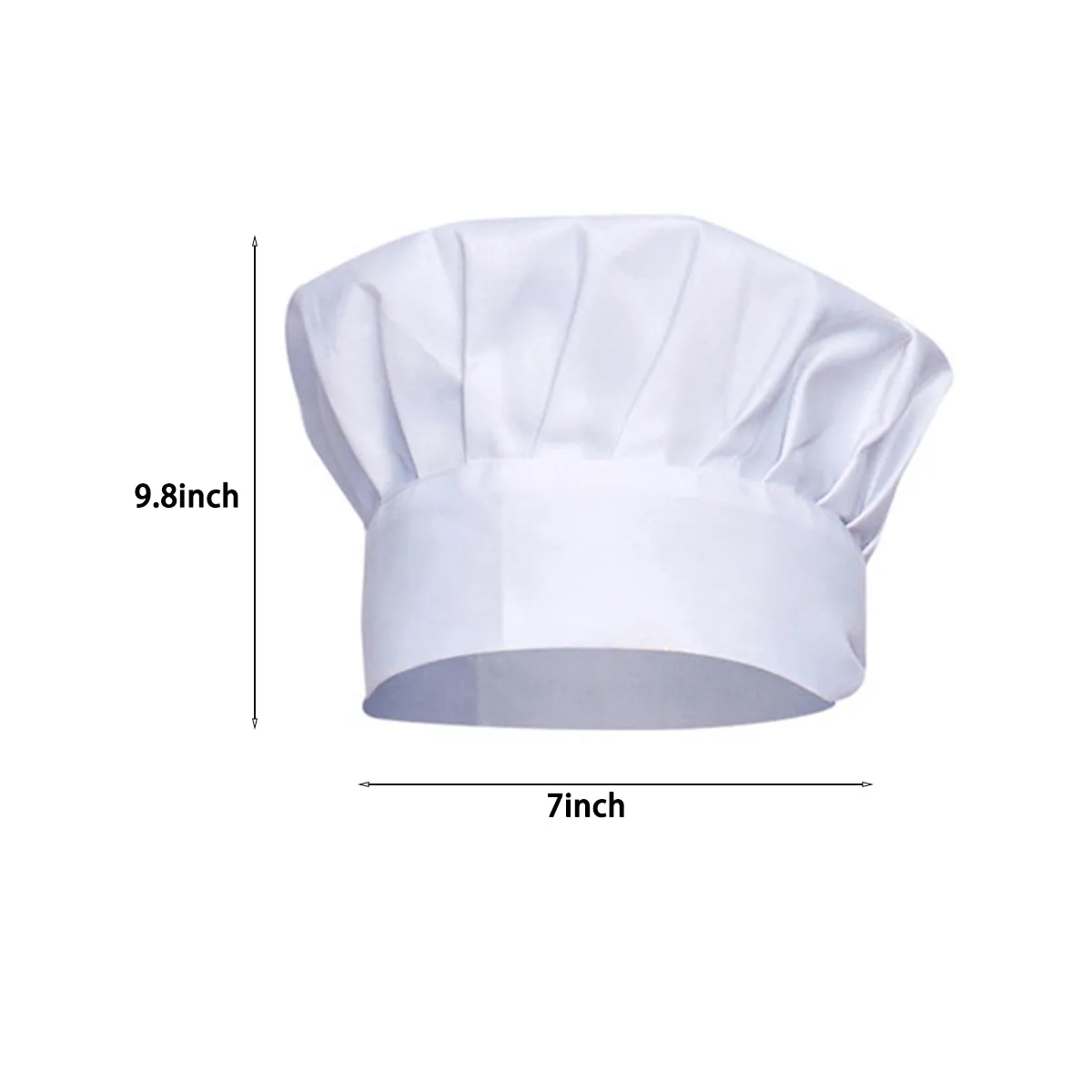 Adult Adjustable Reusable Durable Kitchen Chef Hat 4