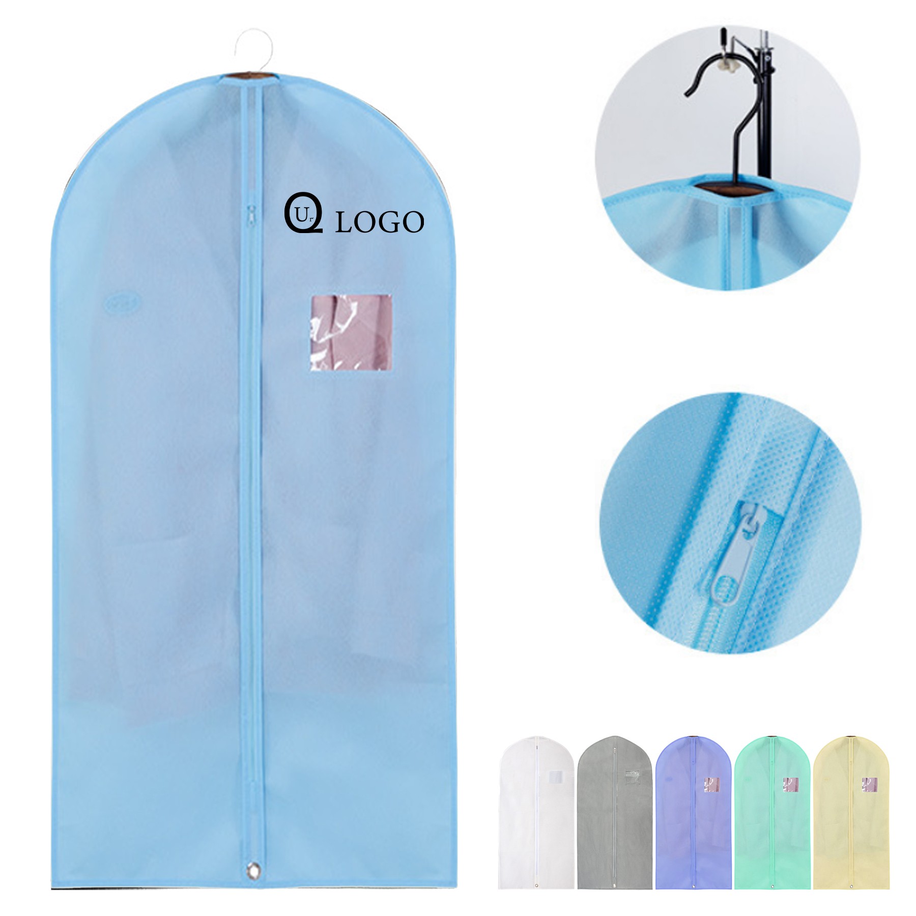 23.62 X 55.12Inch Non-Woven Garment Bag