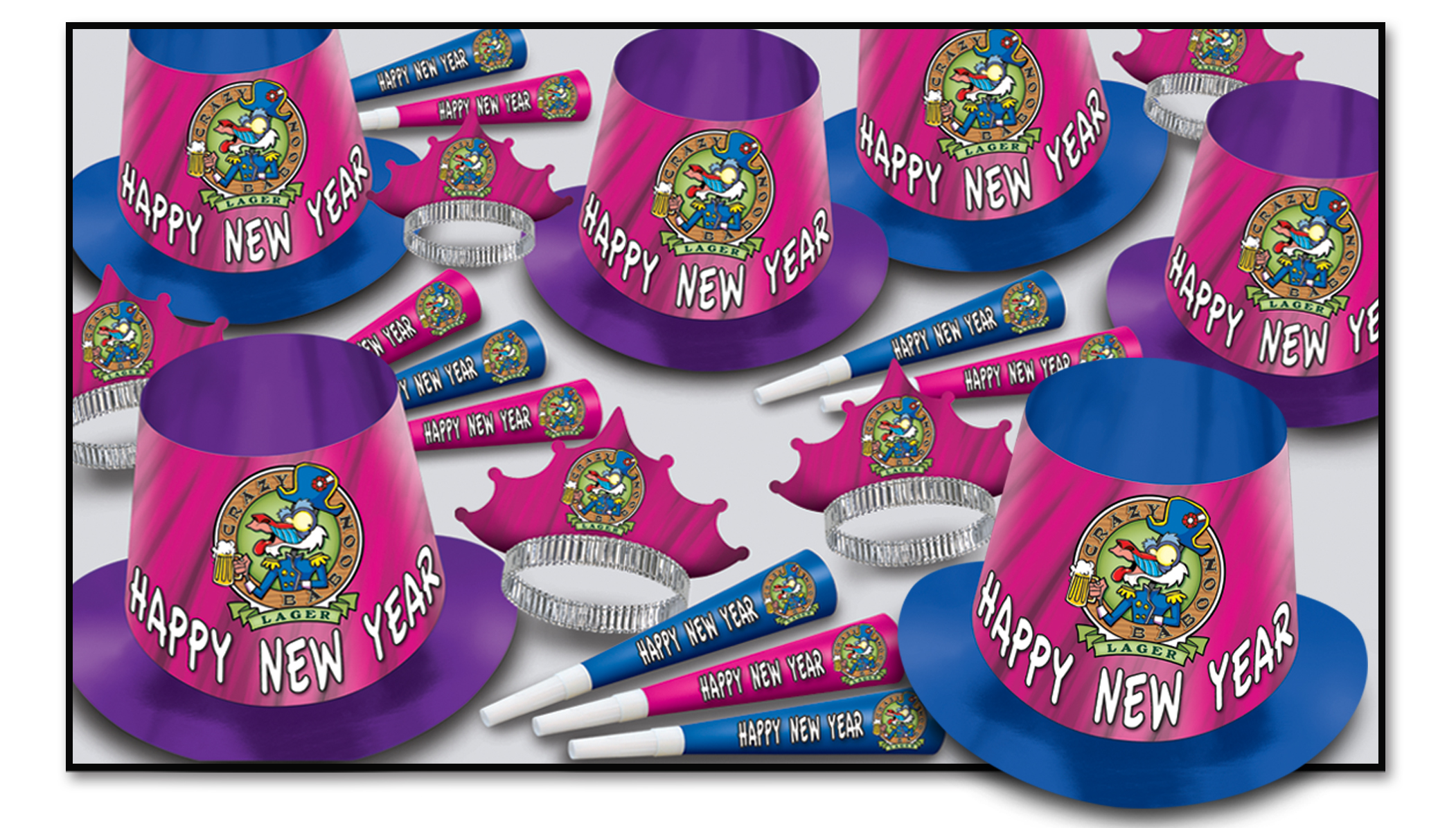 Custom New Year's Party Assortment for 50 People