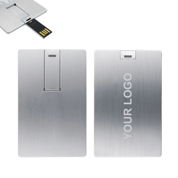 Metal Credit Card USB 1