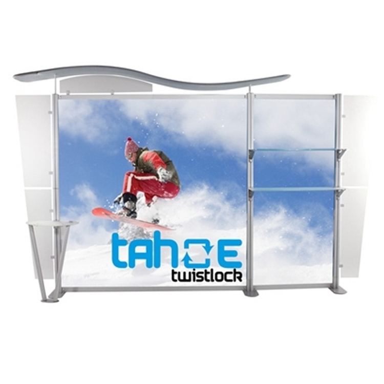 UltraPop 13ft Y Graphic Package Tradeshow Display 1