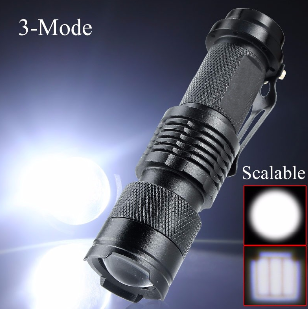 LED Torch Adjustable Flashlight 5