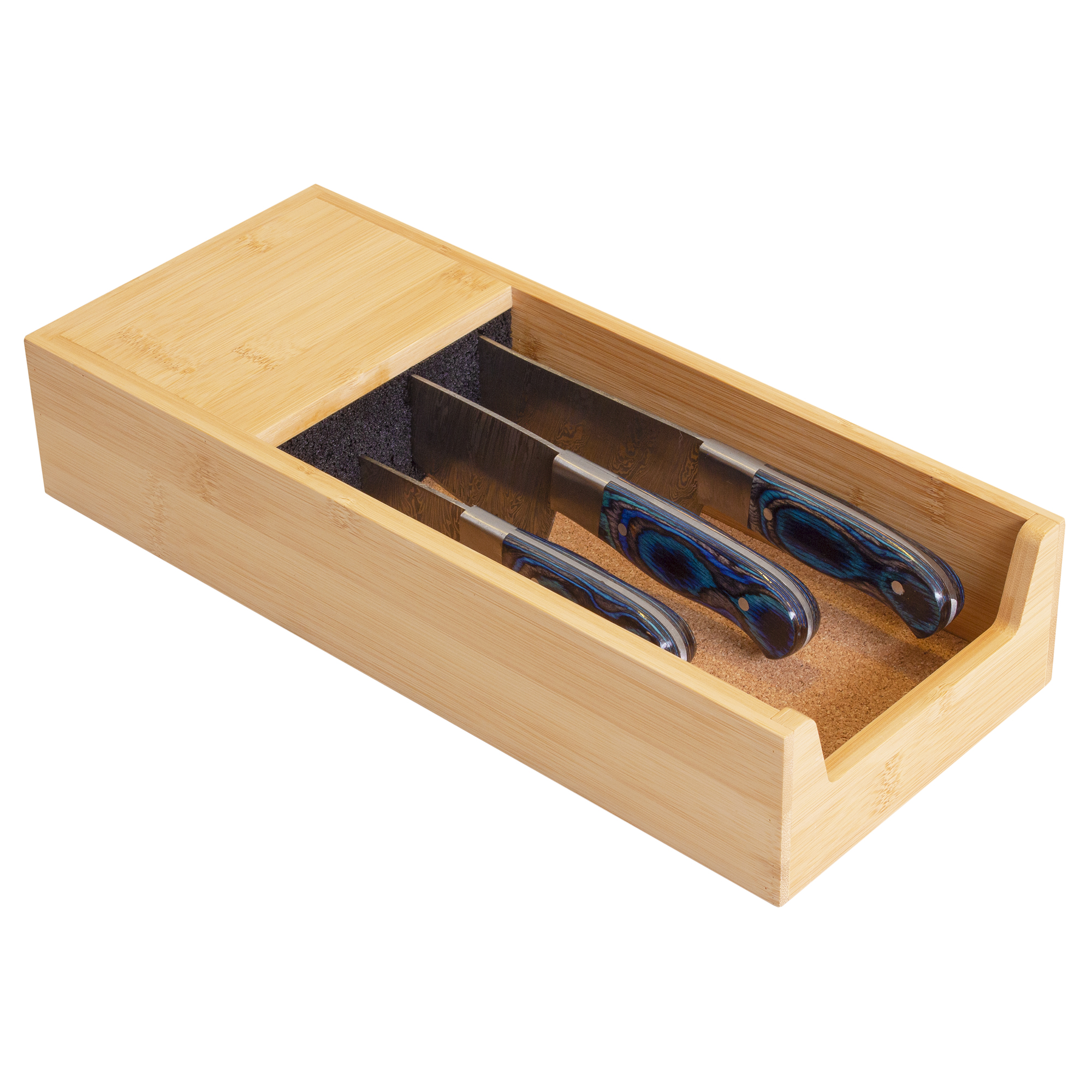 Bamboo Knife Caddy 4