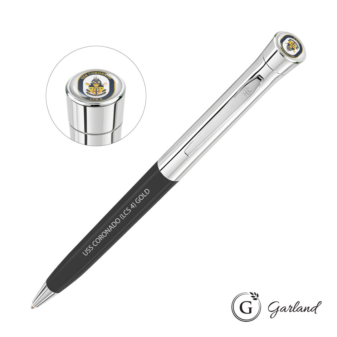 Garland® Founders Custom Ballpoint Pen - Chrome